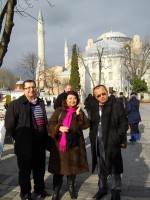 3 Alaturi De Prieteni Jurnalisti, In Istanbul, In 2013